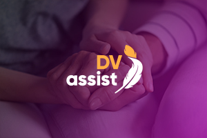 DV Assist logo and picture